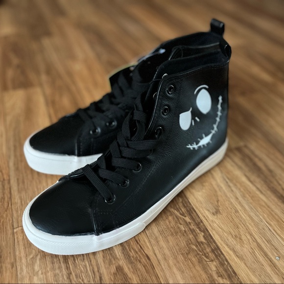 Nightmare Before Christmas Jack Skellington Hightops 9.5/10 Mens - Picture 2 of 6
